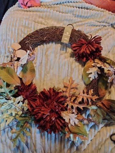 Joann's Bloom Room 24" Artificial Fall Floral Wreath