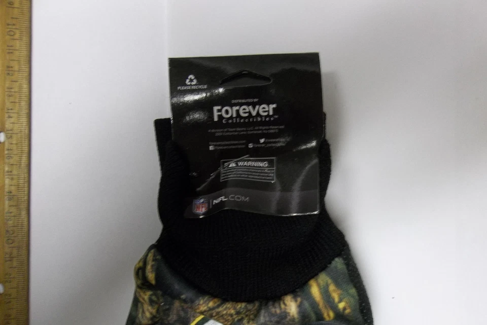 Green Bay Packers камуфляж утилита перчатки мужской размер зимний сезон охоты новый с Ярлыками - Изображение 4 из 4