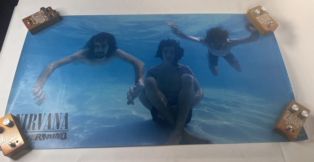 1992 Nirvana Nevermind PROMO POSTER 36