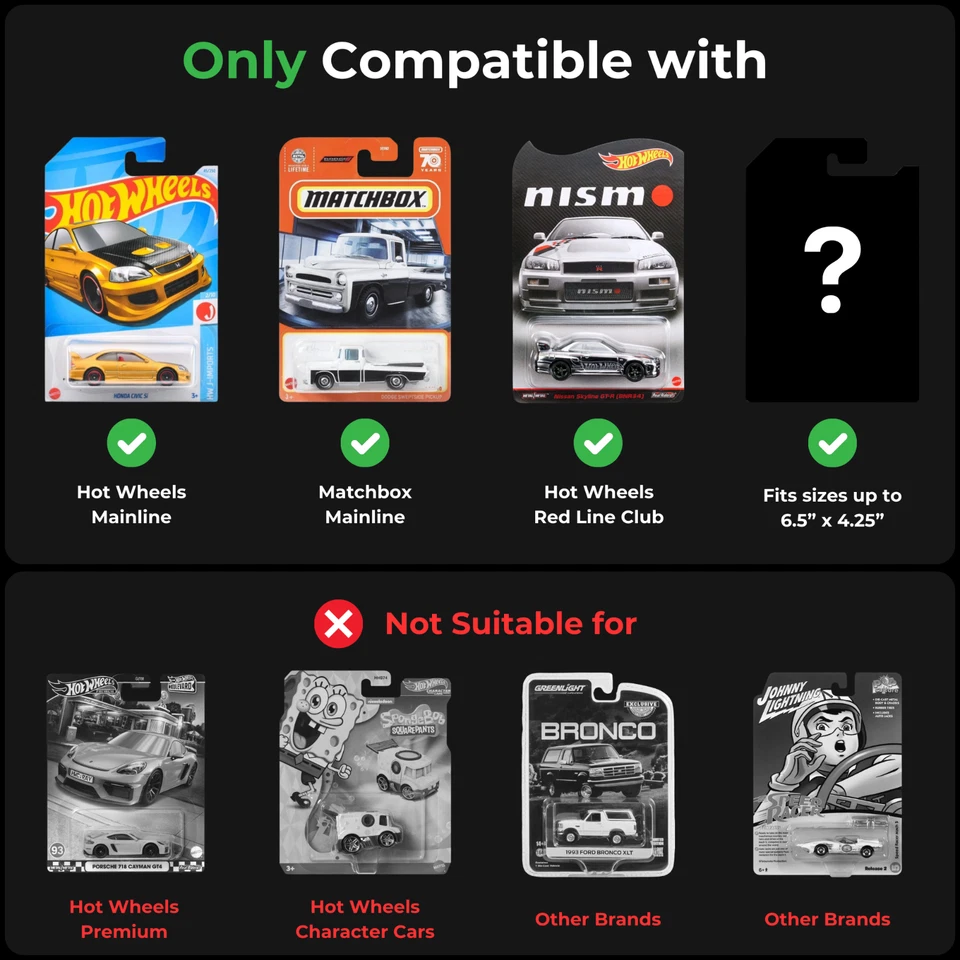 OTK Multipack Mainline Protector Case for Hot Wheels & Matchbox Mainline - Image 2 of 4