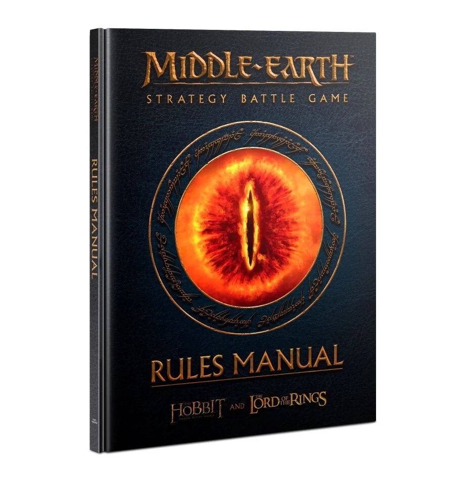 RULES MANUAL middle earth STRATEGY BATTLE GAME the lord of the rings IN INGLESE