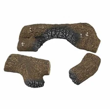 QuadraFire Classic Bay 1200 & 1200i Log Set, 3 Piece, 811-0592, OEM