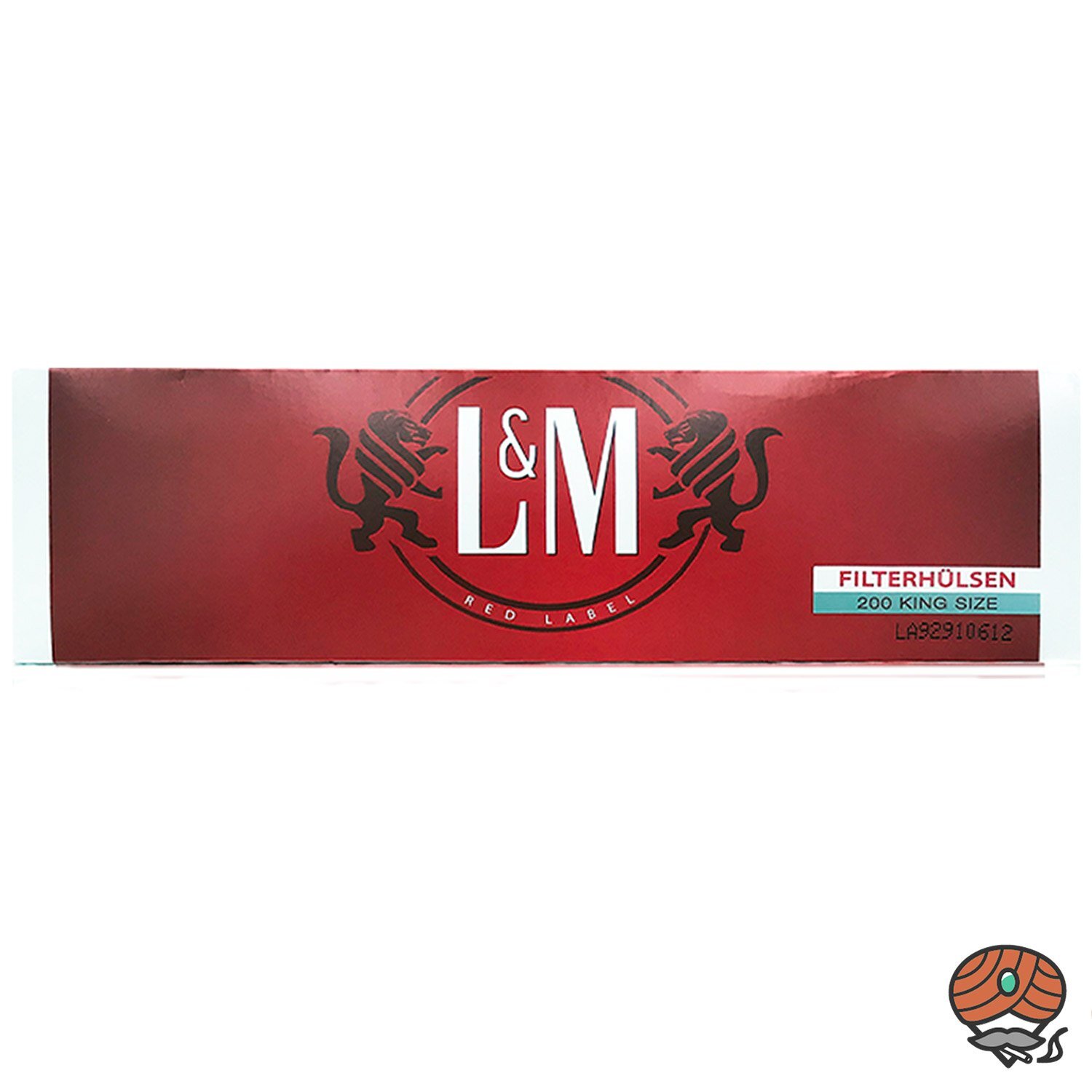 LM Red Volumentabak Giga Beutel à 85g 200 LM Rot Hülsen mehr