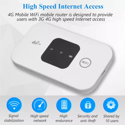 Mobiler WLAN Router Tragbarer 4G LTE Router Mobiler WiFi Hotspot 150 Mbit/s DHL - Bild 9 von 10
