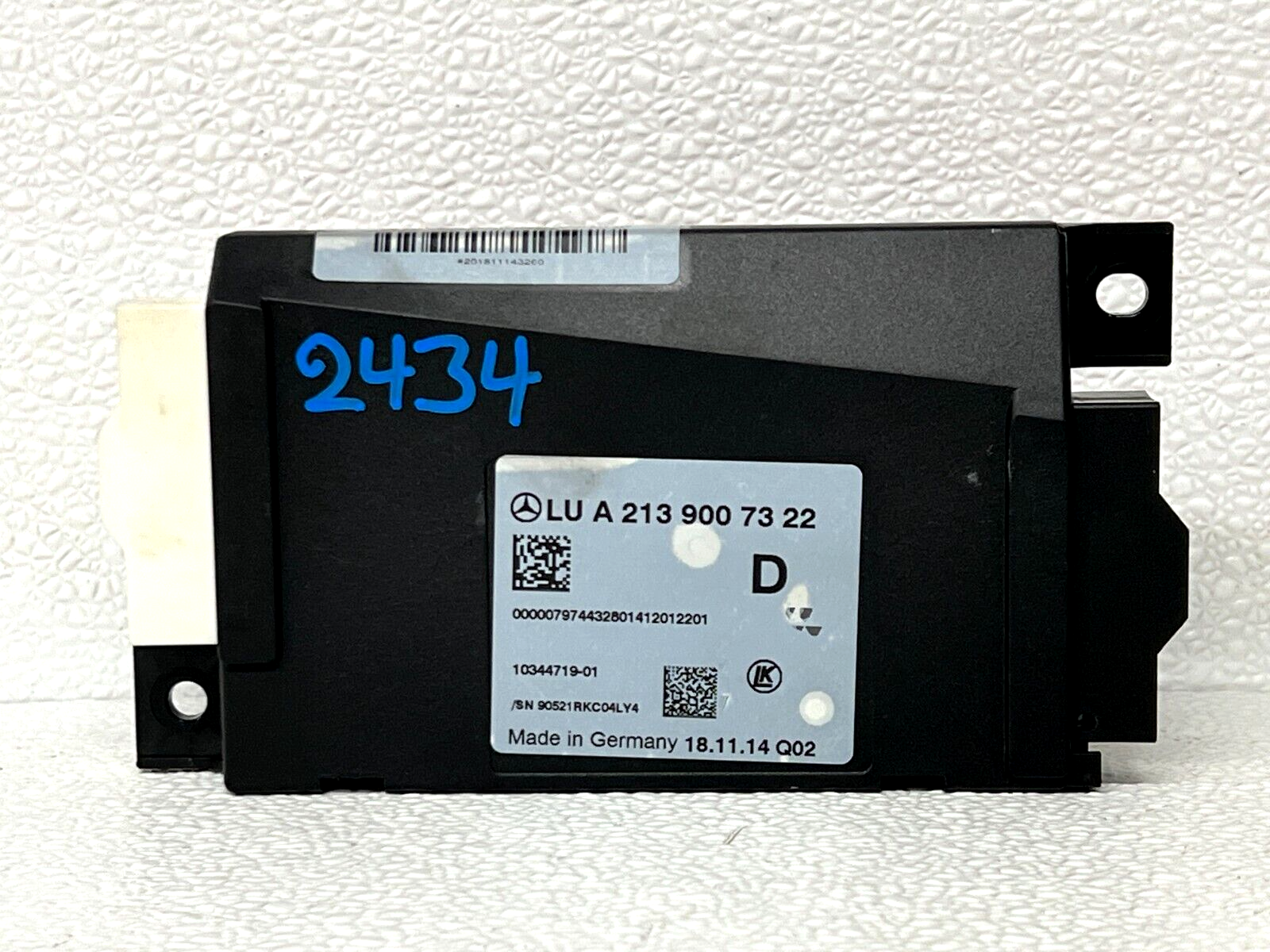 ⭐2019 MERCEDES AMG GT53 X290 IGNITION CONTROL MODULE UNIT  