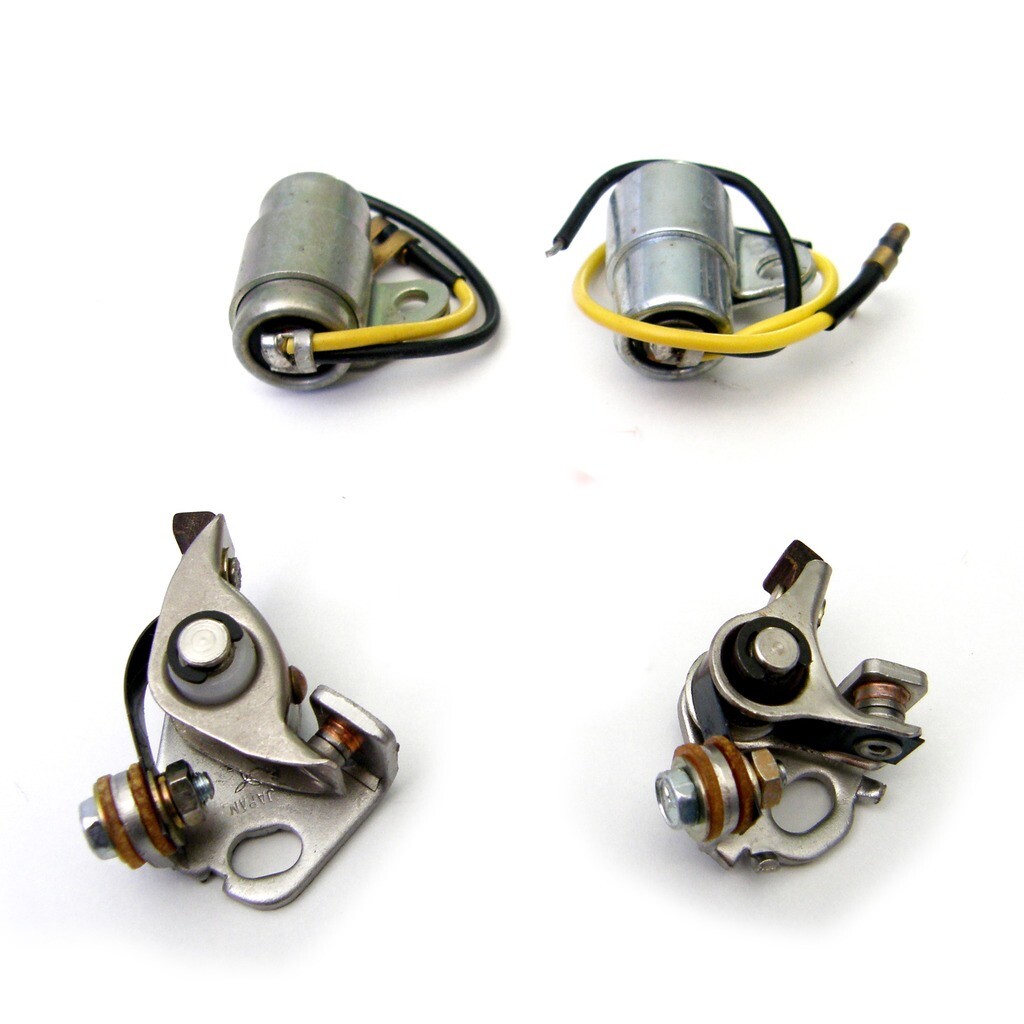 Ignition Condenser Contact Points Kit tune up 1970-77 Suzuki