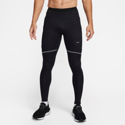 Nike Dri-FIT Run Division Tights lange Hose schwarz tight black  M UVP 115  NEU