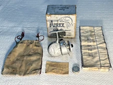 Airex Bache Brown Spinster Mark V Model 5 W/Box + Scarce Extras Ca 1950s USA Ex+