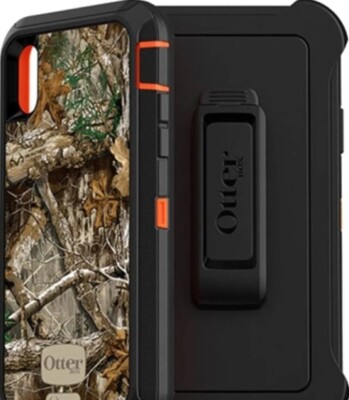 OtterBox DEFENDER CAMO Series Case for Apple iPhone Xs Max REALTREE Edge  Rugged Case Silicone/Gel/Rubber Belt Loop