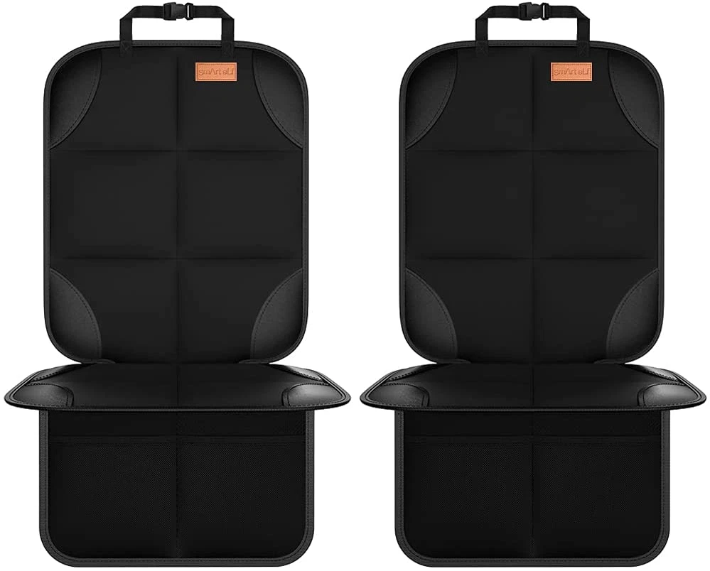 Car seat protectors top for under child seats