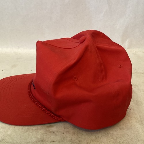 Vintage Bryce Canyon Triangle Headwear 90s Red Rope SnapBack Hat Cap - Picture 7 of 15