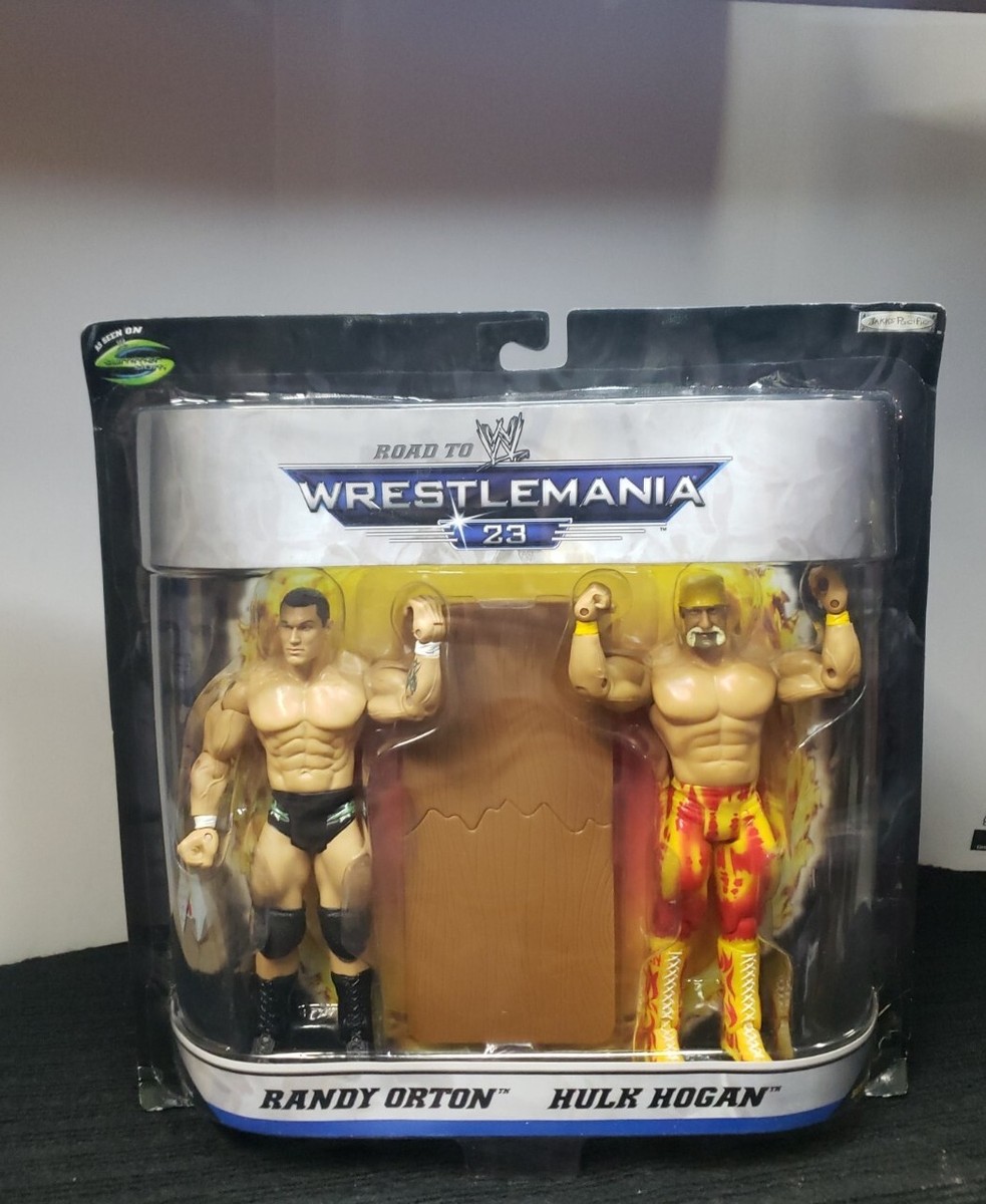 WWE Jakks Pacific Road to Wrestlemania 23 Randy Orton & Hulk Hogan