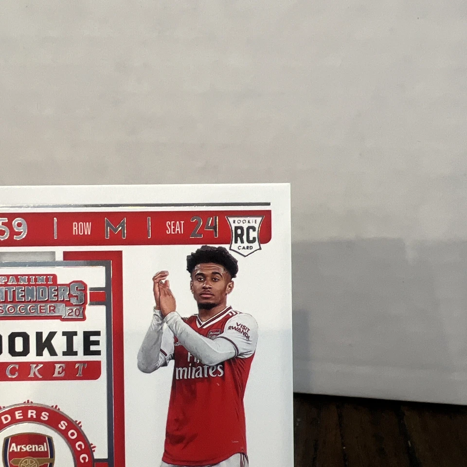 REISS NELSON 2019/2020 Panini Chronicles Contenders RC Rookie Ticket RT-13 Card - Image 4 of 4