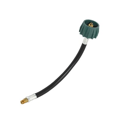 Flame King 12'' Pigtail Hose Connectors, 1/4'' Male Inverted Flare (NOT NPT) - RV