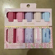 LoveShackFancy x Yoobi 5 Pack Highlighters Ne...