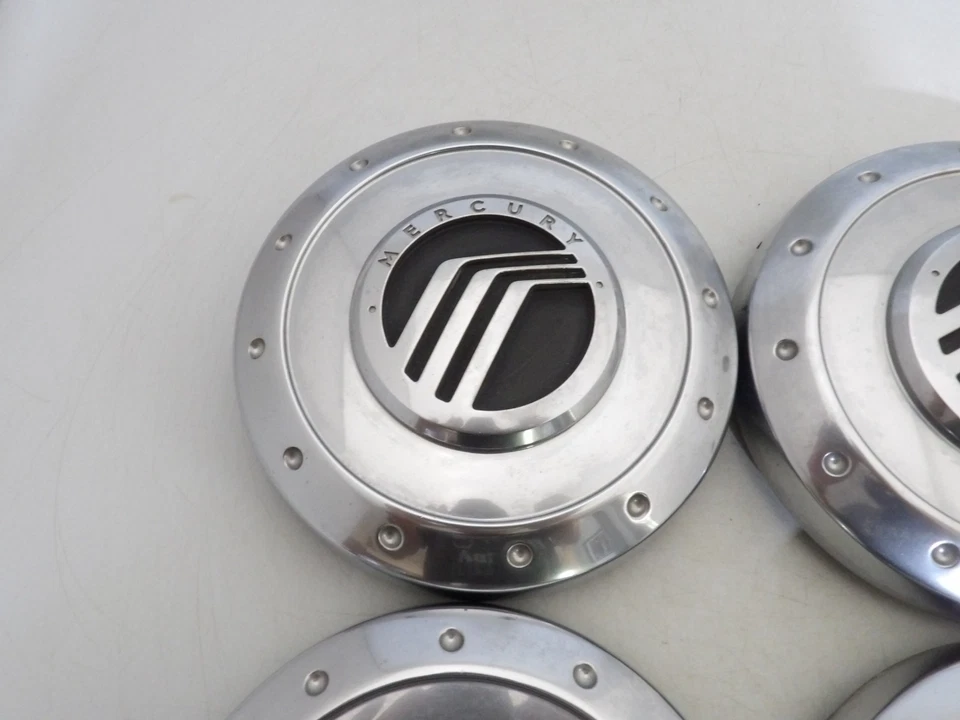 Juego de 4 tapas centrales de rueda Mercury Mountaineer 2002 2003 2004 2005 fabricante de equipos originales de fábrica Foto 2 de 4