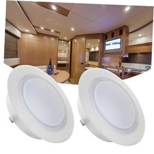 4.5 Inch RV Boat Recessed LED Ceiling Light 12 Volt LED RV Pack of 2/Cool White