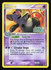 Pokemon GRUMPIG 20/100 CRYSTAL GUARDIANS Reverse Holo on eBay