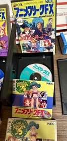 NEC PC-FX Animefreak FX Complete Set Vol. 1-6 - All Original- See Descrip-Rare!