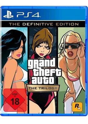 Grand Theft Auto: The Trilogy - Definitive Edition - PS4 / PlayStation 4 - Neu