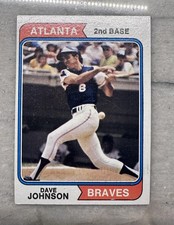 1974 Topps #45 Dave Johnson. EX-Mint
