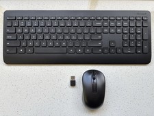 Microsoft Wireless 900 Desktop Wireless Keyboard  Mouse with USB receiver