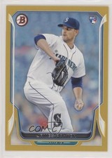 2014 Bowman Gold 38/50 James Paxton #43 5c9