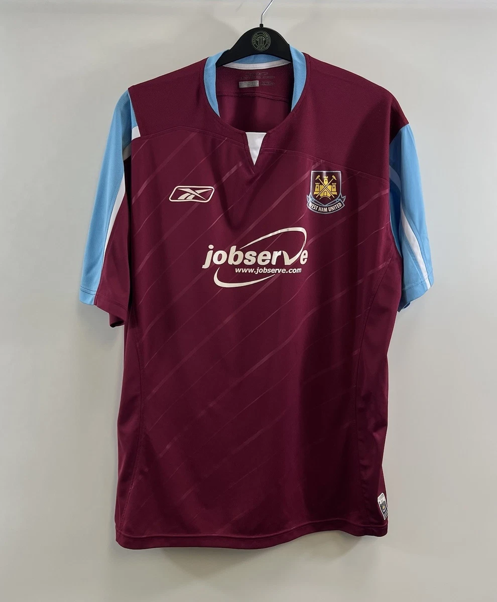 Reebok West Ham United Away Memorabilia Football Shirts (English