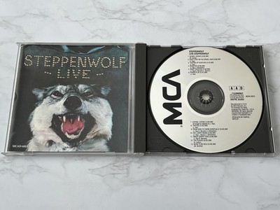 Steppenwolf Live CD ORIGINAL JVC PRESS! MCAD-6013 Born To Be Wild, Monster RARE!