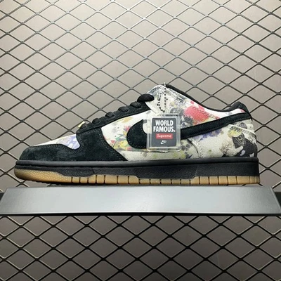 FD8778-001 Nike Dunk Low Supreme Rammellzee - Image 1 of 4