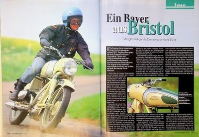 Oldtimer Markt 10/2002 Douglas Dragonfly mit 17PS in einer seltenen Vorstellung