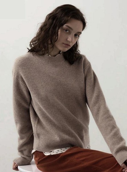 Women Comptoir Des Cotonniers Sweater Beige Wool