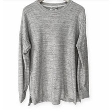 Aerie Oversized Crew Collar Sweater Grey XL NWT SEALED