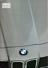 BMW 628CSi, 635CSi Brochure from 1982