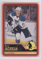2012-13 O-Pee-Chee Wrapper Redemption Red Barret Jackman #383 1p3
