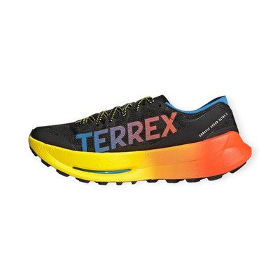 Adidas Terrex Agravic Speed Ultra 2 Black Lucid Ray Blue Trail Running HP7008