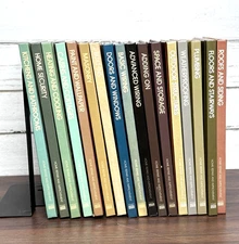 Time Life Home Repair and Improvements - Set Of 17 Hard Cover Books Very Nice!