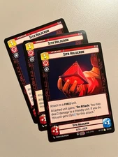 Star Wars Unlimited LOF 138 Sith Holocron x3 Play Set