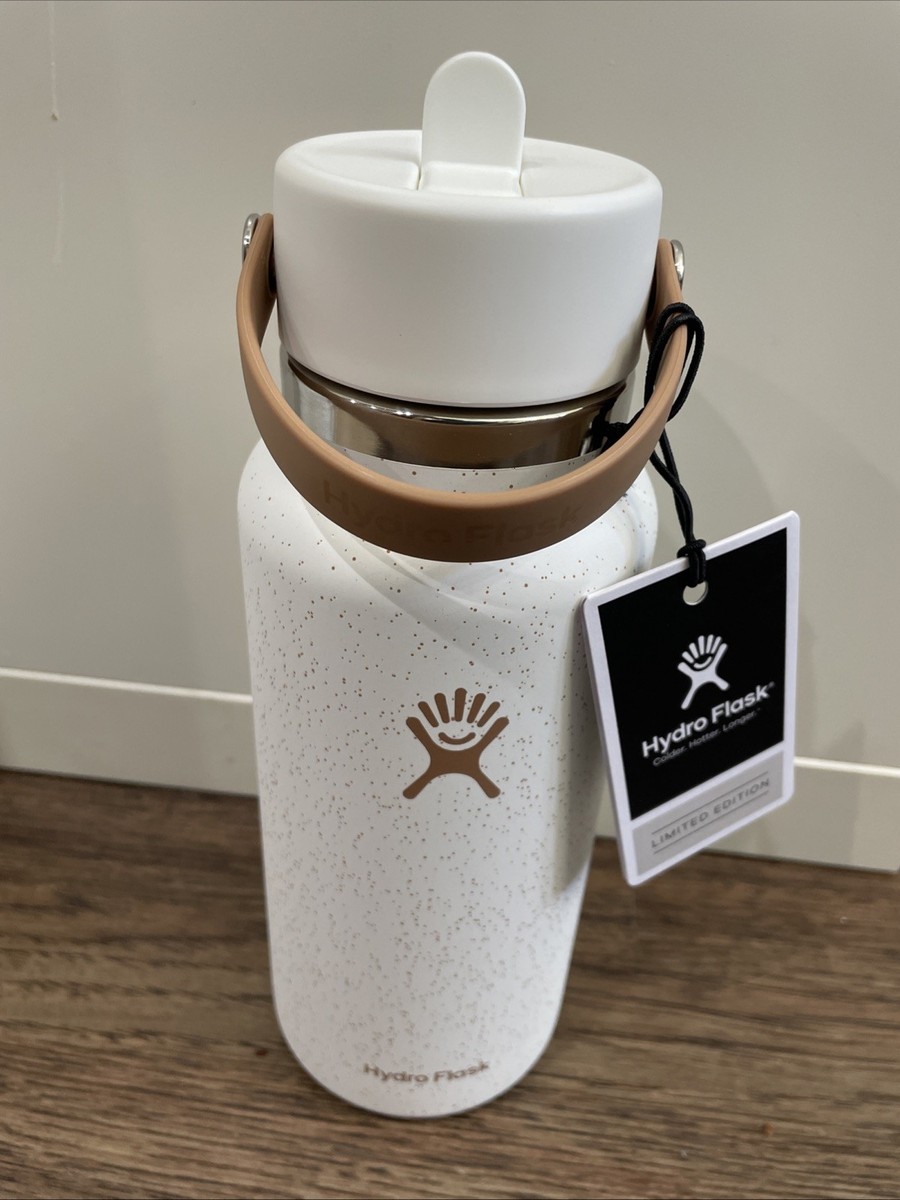日本未入完売品hydroflask seasalt 32oz Straw Cap Hydro Flask 32 Oz. Wide Mouth Bottle - Flax Straw Cap