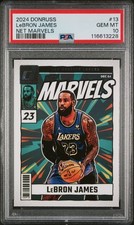 LeBron James 2024-25 Panini Donruss Net Marvels PSA 10 #13 Lakers