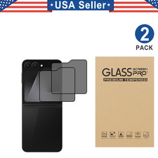 2PCS Privacy Tempered Glass Protector For Samsung Galaxy Z Fold 7 Z Flip 7 FE