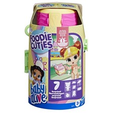 Baby Alive Foodie Cuties, Biberón, Sol Serie 1, Juguetes Sorpresa para Talla Única