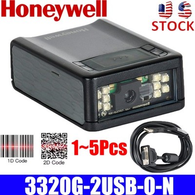 1-5PCS Honeywell Vuquest 3320G-2USB-0-N USB 1D 2D PDF QR Barcode Scanner Reader