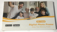 Digital Smart Picture Frame Wi-Fi Touchscreen Photo Video Black 16GB 10"