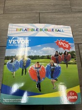 VEVOR 1 PCS Inflatable Bumper Ball 4 FT / 1.2M Diameter, Bubble Ball