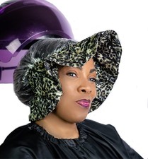 Hair Dryer Heat Shield Bonnet Attachment Cats Eyes Design Protects from Heat