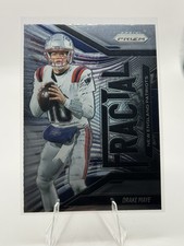 2025 Panini Prizm Fractal Drake Maye #7 Insert New England Patriots Football