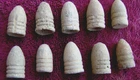 (10) CIVIL WAR DROPPED/UNFIRED  BULLETS (SHILOH)