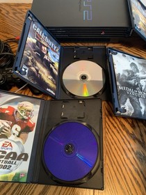 Sony PlayStation 2 PS2 Fat Console Bundle SCPH-30001 Memory Cards Games Tested