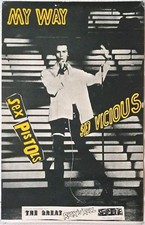 Sex Pistols - Sid Vicious - My Way Poster - ORIGINAL